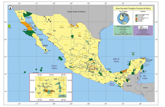 Áreas Protegidas México