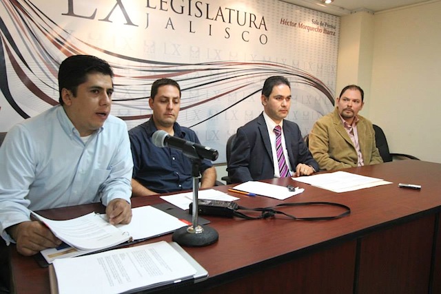 Integrantes del Comité de Empresas de Energías Renovables del Estado de Jalisco. Imagen: Congreso de Jalisco