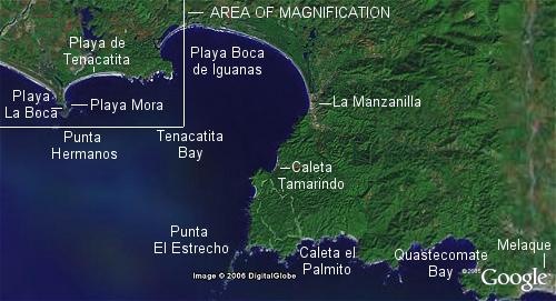 Playas del municipio de La Huerta, Jalisco