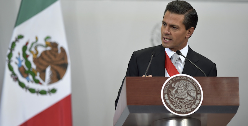Enrique Peña Nieto en su Segundo Informe de Gobierno. Foto: Presidencia de la República