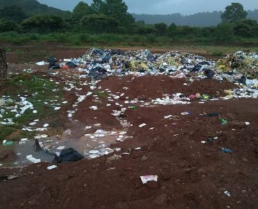 Basurero en Atemajac de Brizuela. Foto cortesía de Custodios del Bosque y Amigos de la Naturaleza