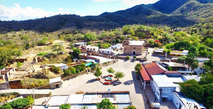 Comunidad La Aduana en Sierra de Álamos. Foto tomada del sitio de noticias Quid